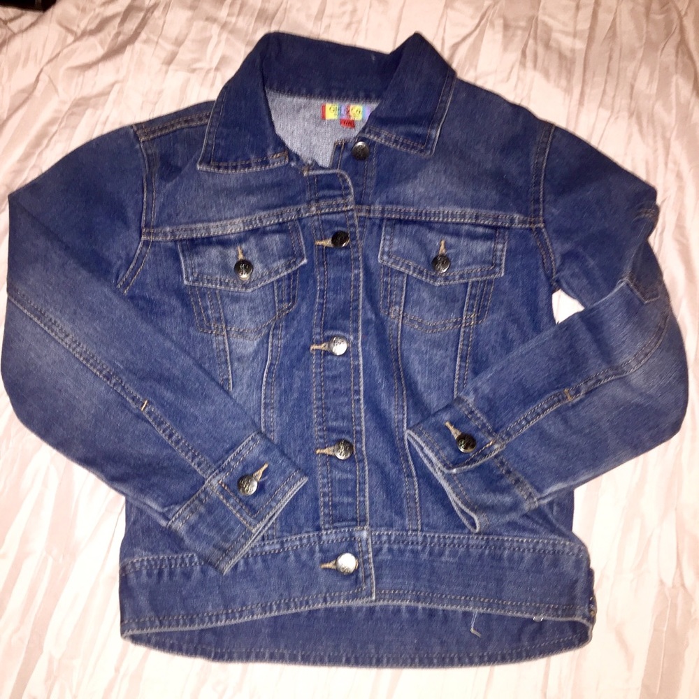 Limeapple denim girls jacket - Picture 2 of 2